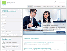 Tablet Screenshot of datev.com