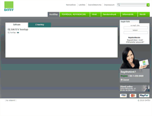 Tablet Screenshot of datev.hu